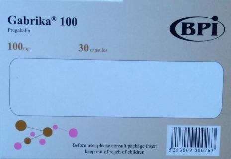 Gabrika 100mg